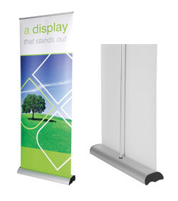 original 2 roller banner stand